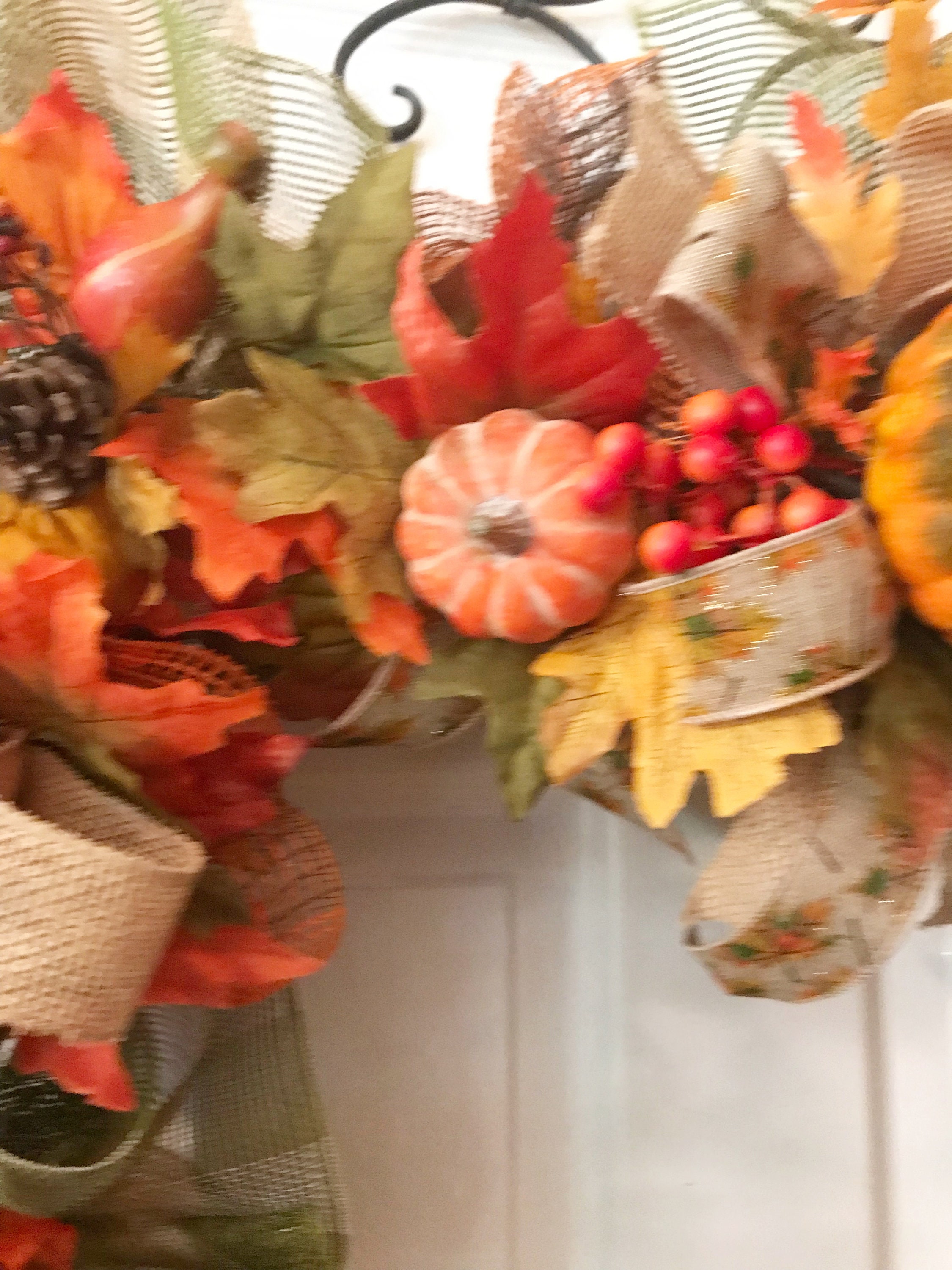 Fall Garland, Mantle Garland, Pumpkin Garland, Harvest Decor, Fall ...
