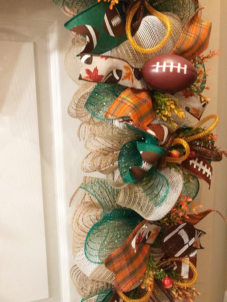 Football Garland Fall Garland Sports Garland Etsy