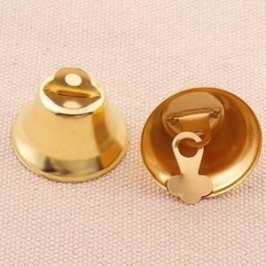 campanas de jingle campanas de la libertad campanas de oro jingle campanas 25 * 22mm jingle campanas campanas campanas decoración de Navidad Suministros 20pc
