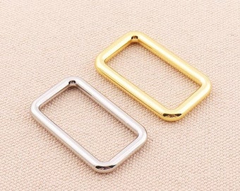 32mm rechthoek ringen handtas handtas metaal rechthoek Buckle Ring hoogwaardige rechthoekig ringen maken van Hardware leveringen