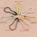 100pcs metal Bulb Safety Pins Brooch pins  label pins kilt scarf shawl pins  Sewing diy accessories