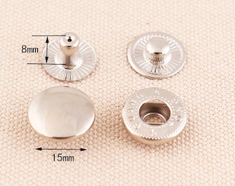 C.S Osborne Snap-Fasterner Kit With 5//8/" Snaps #K229-24 Made In USA