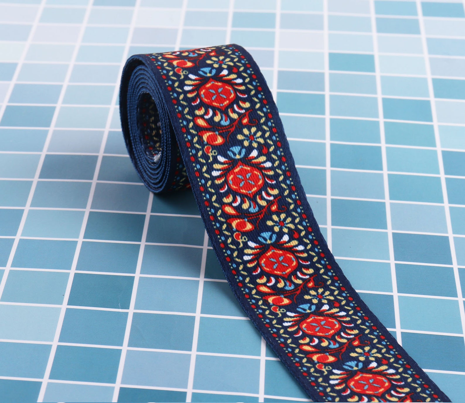 Floral bing purse Strap bing singelband38mm Soft Etsy