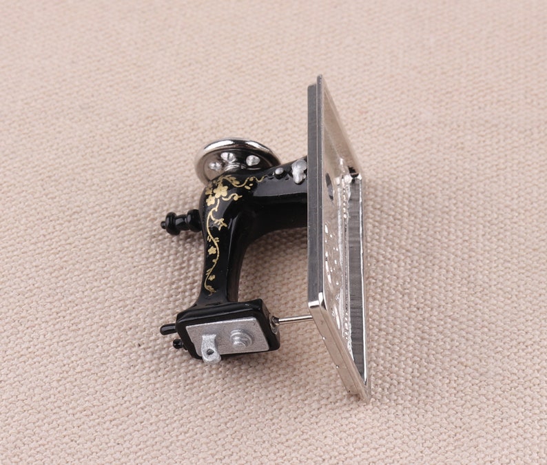 Miniature Sewing Machine for Dolls Houseminiature Sewing Etsy
