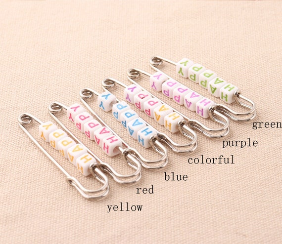 100pcs Bronze Safety Pins Coiless Safety Pins Bulb Safety Pins Pear Safety  Pins Knitting Pin Removable Stitch Markers,jewelry Safety Pins. 