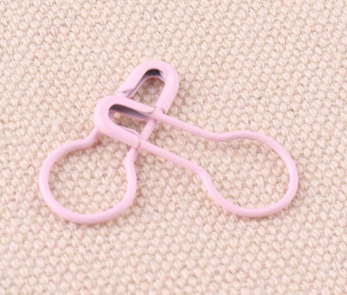 Mini Bulb Safety Pins 100pcs 219mm Pink Safety Pins Knit Pins Etsy