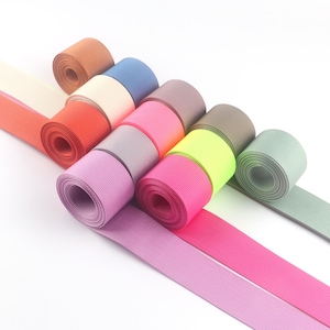 25mm Colorful Nylon Webbing 1 1/2 inch Wide Pit Pattern Webbing Strap Leash for Hats/Dog Collar/Bags handles/Belt accessories by the yards
