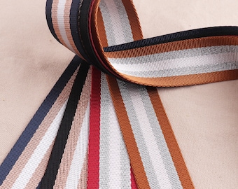 1.5 Inch Cotton Webbing Heavy Duty Bag handles, bag strap for tote bag Upholstery Webbing premium