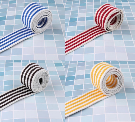 Cotton Canvas Webbing Strap,Canvas Ribbon For Bag Straps,Webbing Tape For Bags Luggage Cargo Strapping,10 Yard/roll