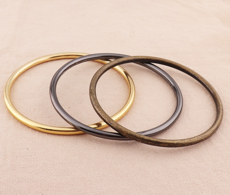90mm Metal O Rings Bag Handles Large O Buckle Purse Rings Etsy