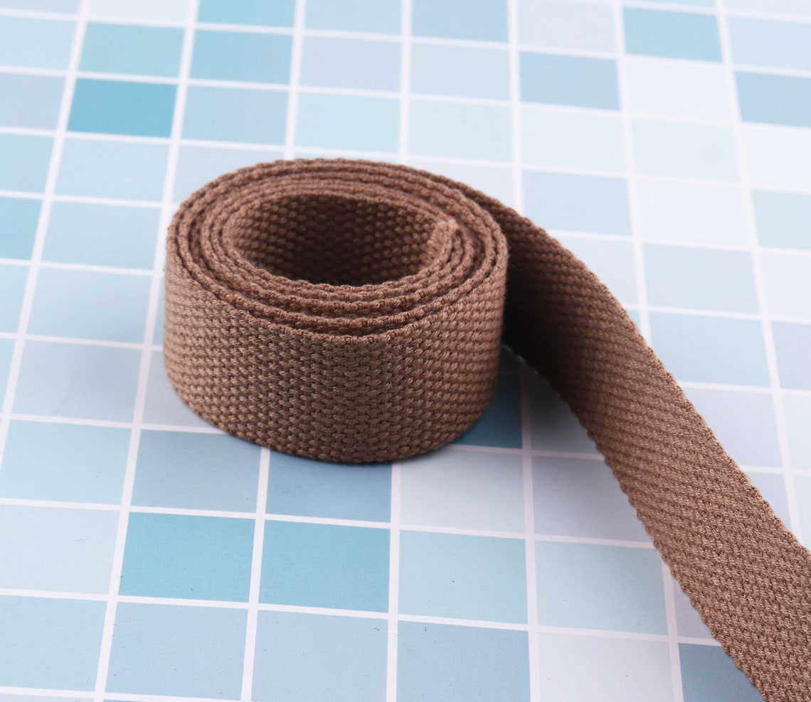 1''25mm Khaki Cotton bing light Weight bing Etsy