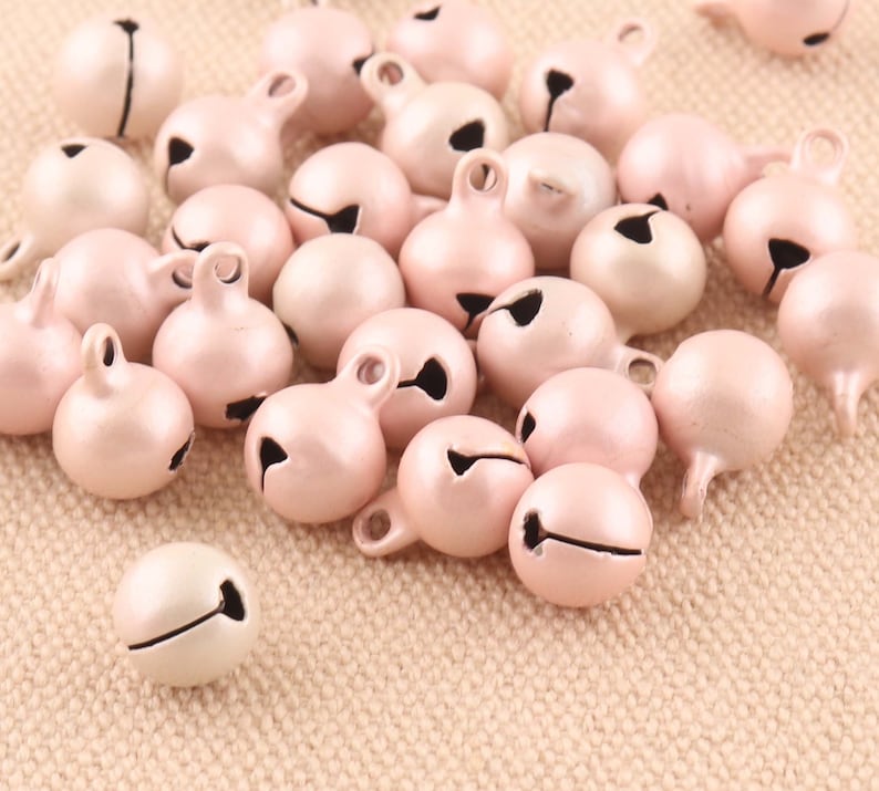 100Pcs Jingle Bells, 25mm Handmade Bells In Bulk, DIY Bells - Foto 8