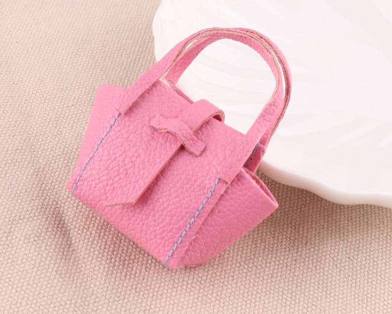 Dollhouse Miniature Tote Bag Handbagmini Doll Accessories Etsy