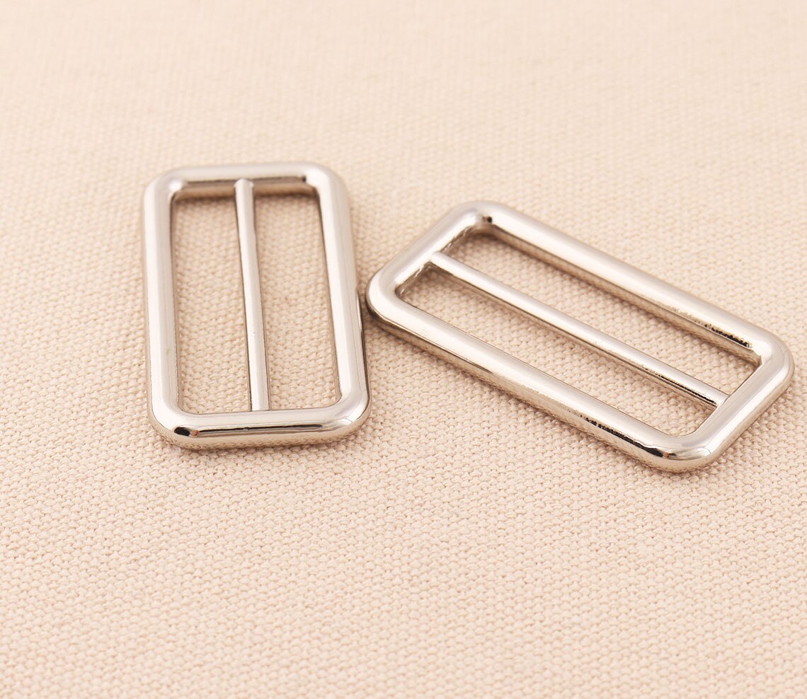Silver 40mm Triglide Sliders Slide Buckle Metal Triglide Etsy UK