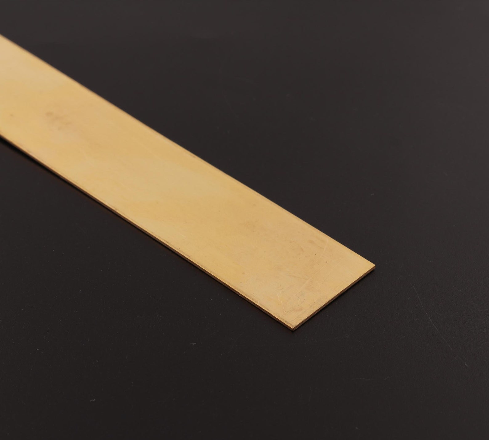 28ga 0.3mm Thick Raw Copper Sheet 8x1 Brass Copper Etsy