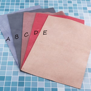 Leather Sheets, 8*12&#39;&#39; Genuine Leather Pieces,Soft Leather,Smooth Cowhide Leather,Genuine Leather,Leather Supplier