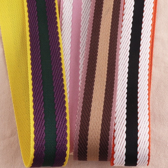 Cotton Webbing 1.5 Inch Wide Webbing Bag Handles, Bag Strap for Tote Bag  Upholstery Webbing 