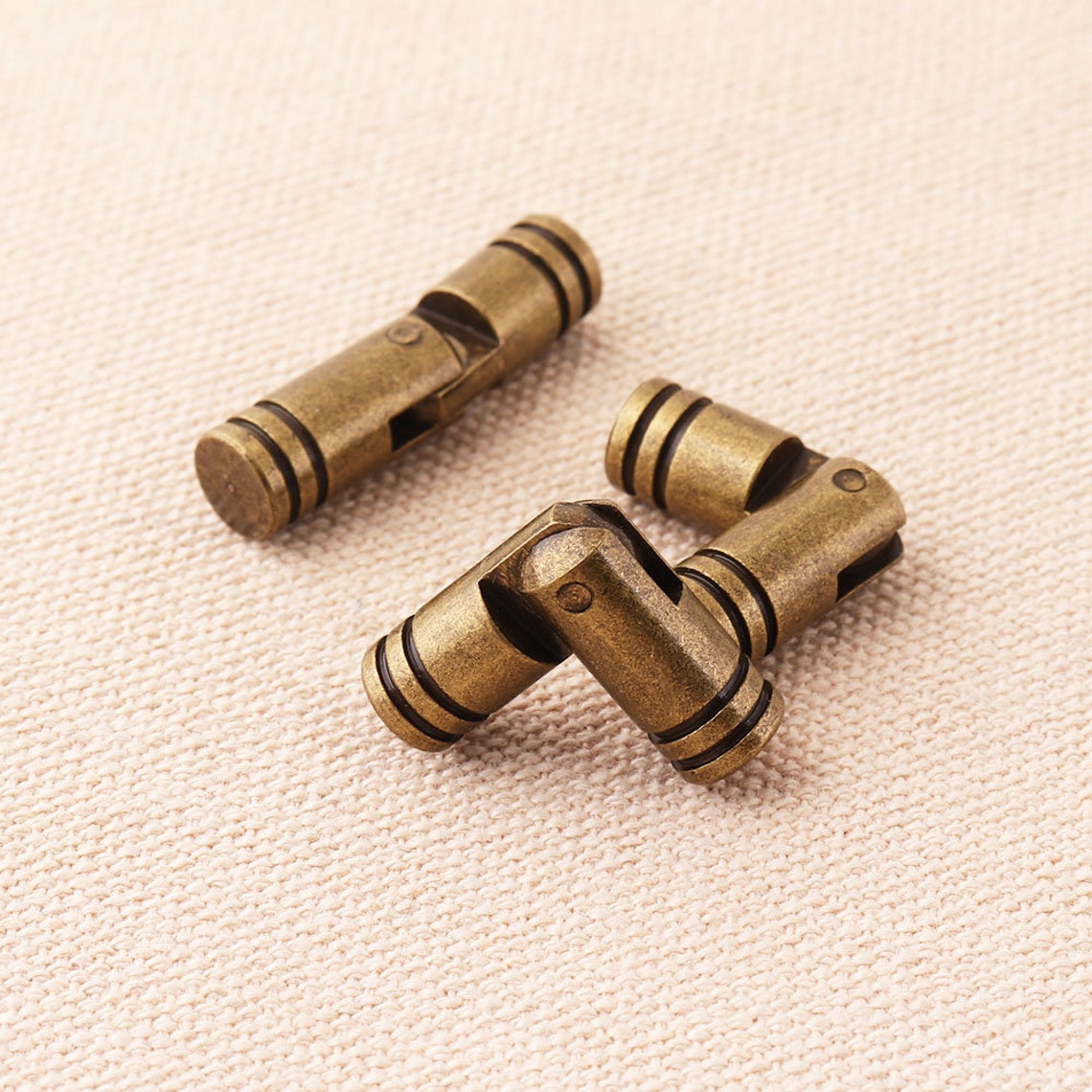 Brass Barrel Hinge Dia 7mml27mm Wooden Box Hinge Etsy Australia