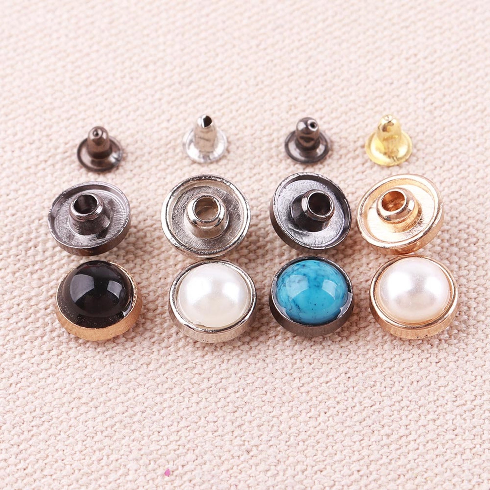 1010mm Leather Rivets Single Cap Rivet With Leather Etsy