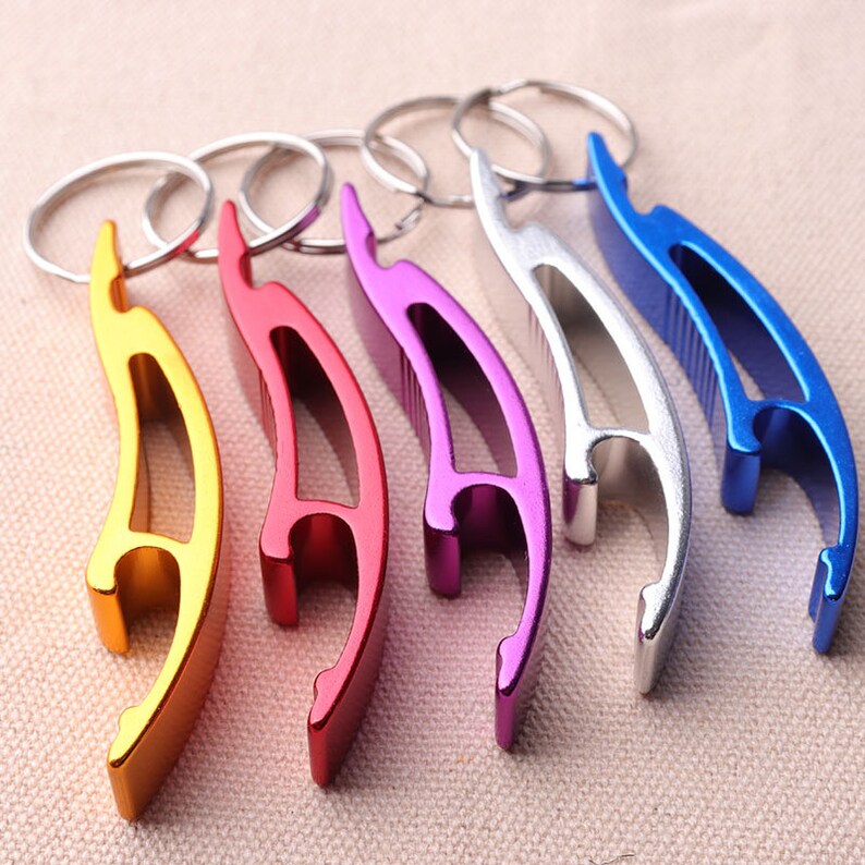 5pcs Bottle Opener Blank Key Chain Fish Extender Perfect for Etsy