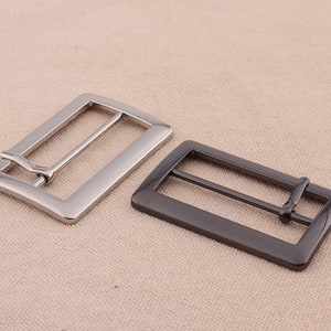 45 mm Silver/gunmetal Flat Metal Slide Buckle Triglide Strap Keeper Leather craft Bag Belt Adjuster Sliders,metal Purse Buckles pin buckles