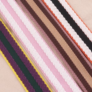 Cotton Webbing 1.5 Inch Wide Webbing Bag handles, bag strap for tote bag Upholstery Webbing Double 38MM