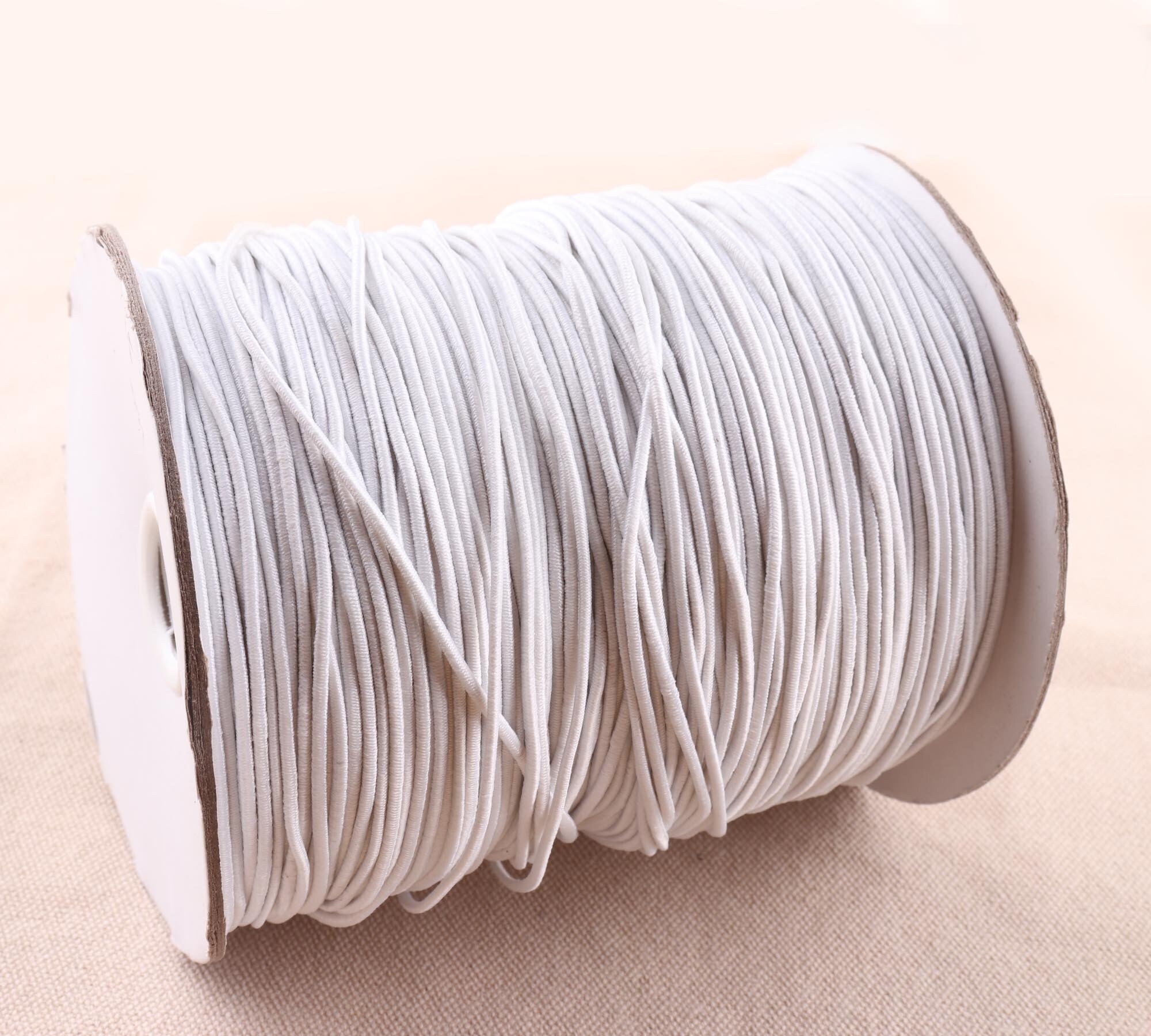 Free Shipping 10 Yards Elastic Rope 1.5mm White Color Elastic Etsy