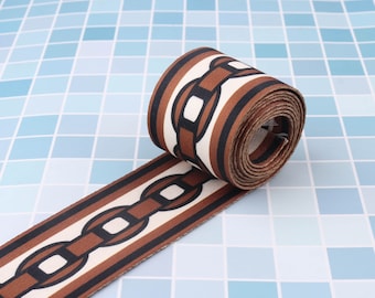 2'' (50mm) Cotton polyester Webbing Soft Smooth Webbing  Woven Belt purse strap webbing By the yard,Purse Supplies