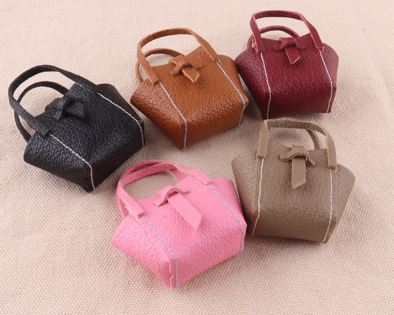 Dollhouse Miniature Tote Bag Handbagmini Doll Accessories Etsy