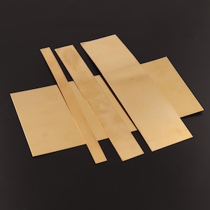 Copper sheet brass  8&quot;X0.5&quot;/8&quot;X1&quot;/8&quot;X2&quot;/8&quot;X4&quot;metal sheet copper blanks stamping  28 gauge 0.3mm copper strip jewelry making
