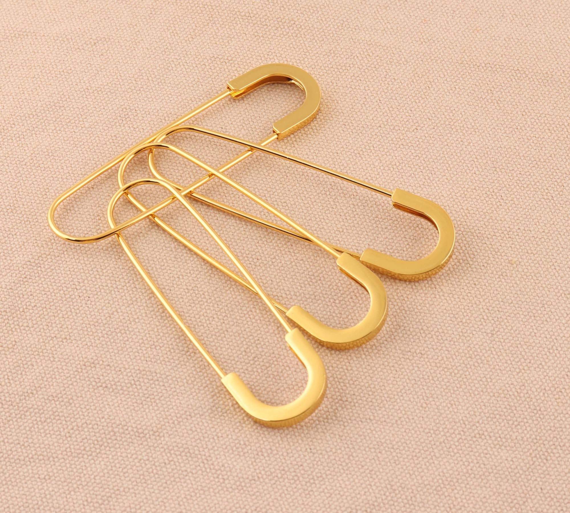 10pc 81mm Large Safety Pins Metal Brooch Kilt Pins Shawl Pins Etsy