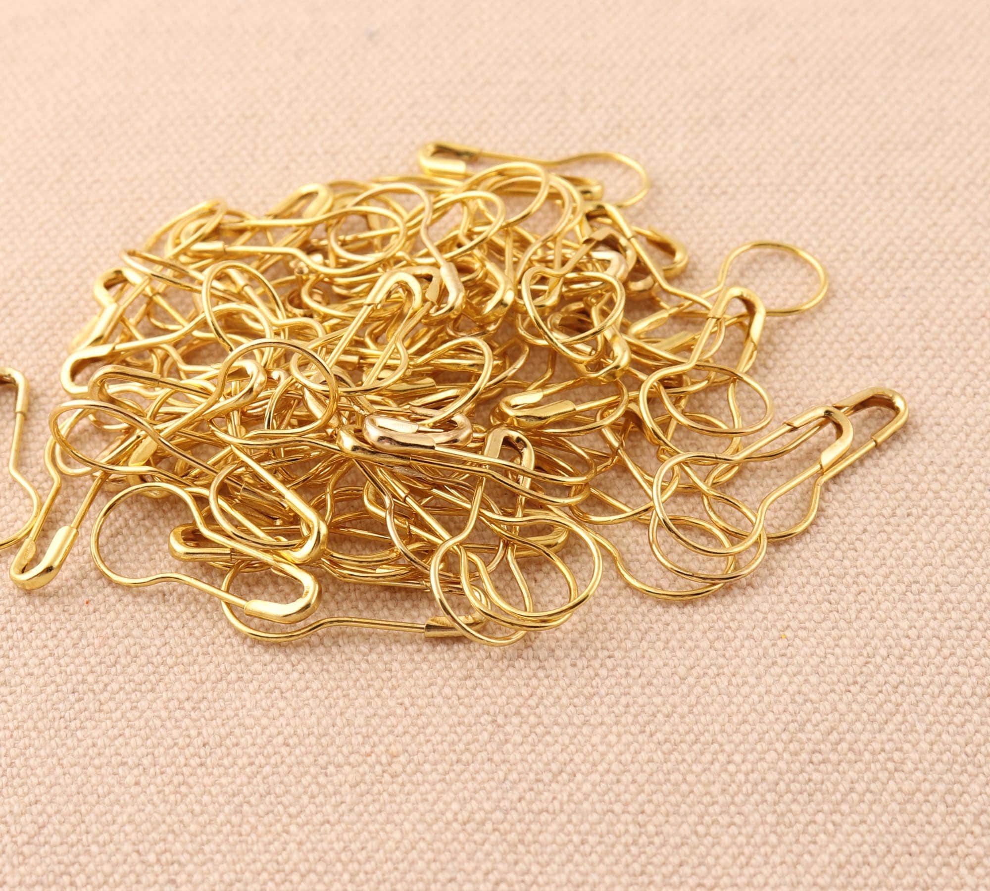Colorful Brass Blub Safety Pins 219mm Metal Label Pins Brooch - Etsy