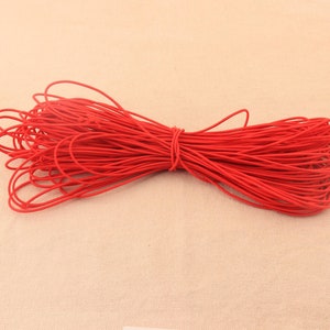 3mm Flat Elastic Tape 1/8 White Stretch Elastic Cord,elastic Bungee Stretch  Rope,hair Tie Elastic Garment Sewing Jewelry Bead Craft 