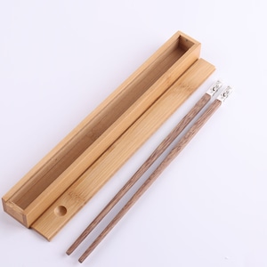1pair wood chopstick,panda pattern, chinese style chopsticks,chopsticks with wood case ,Gifts/Wedding Favours,Wedding Gift