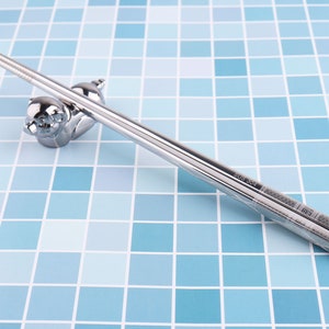 2pairs Stainless steel chopsticks ,Chopstick,Chinese &quot;Fu&quot; Asian Wedding Gifts High Quality Non-slip design chopsticks with Linen bag