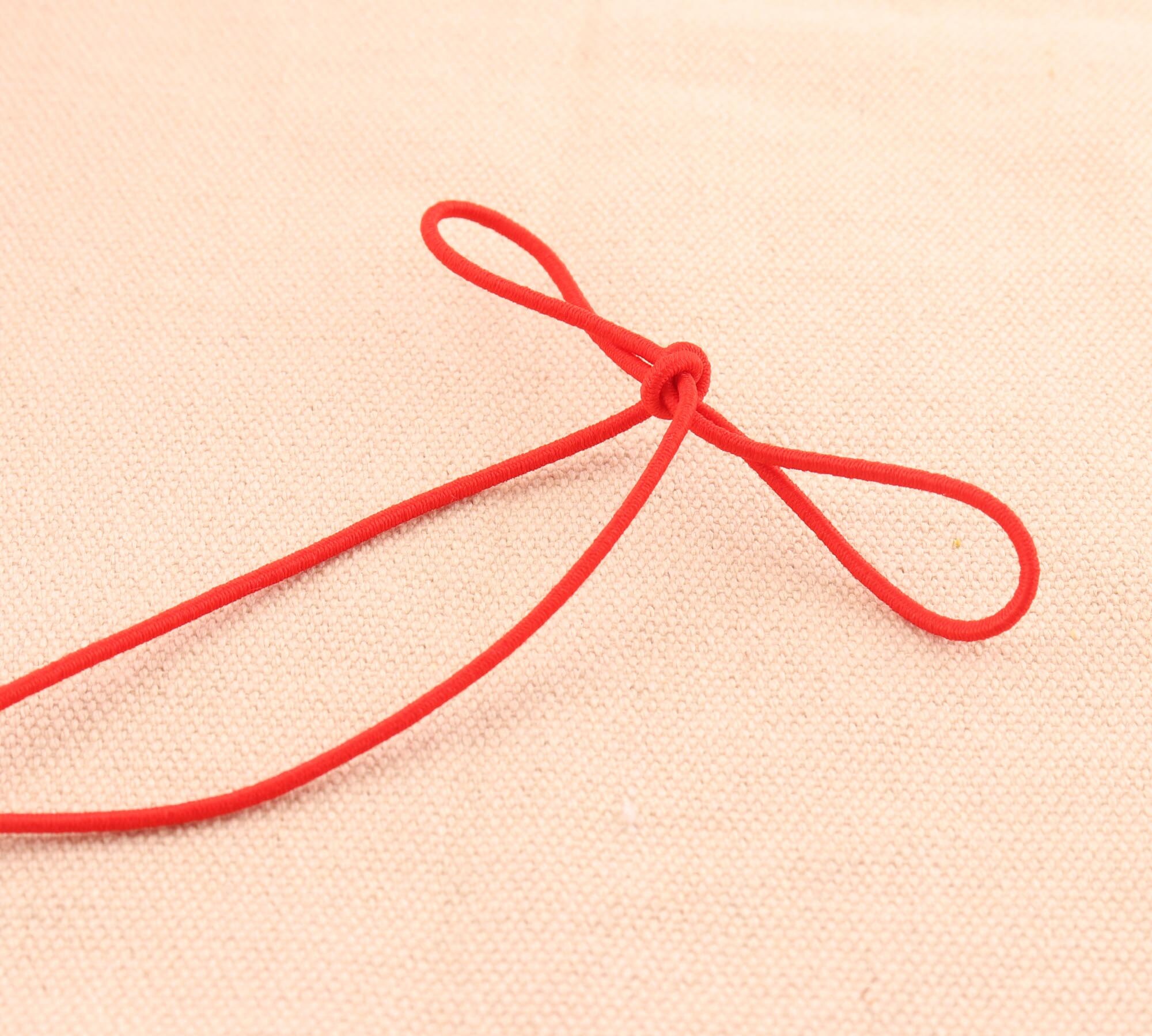 1.5mm Elastic Rope Cord Red Color Elastic Beads Cordstretch - Etsy