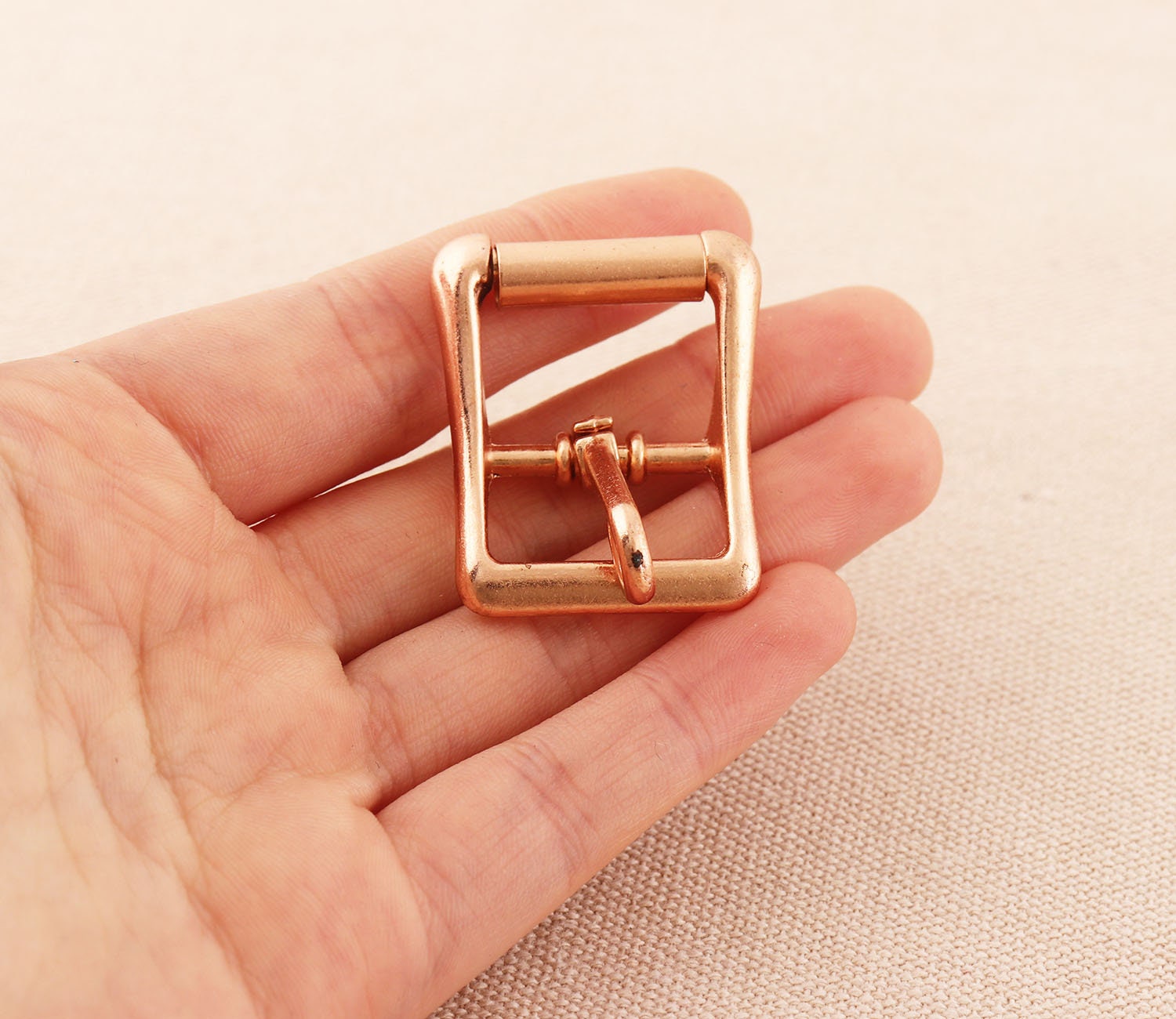 20mm Rose Gold Pin Buckle, Rectangle Buckle,alloy Pin Buckle, Alloy ...