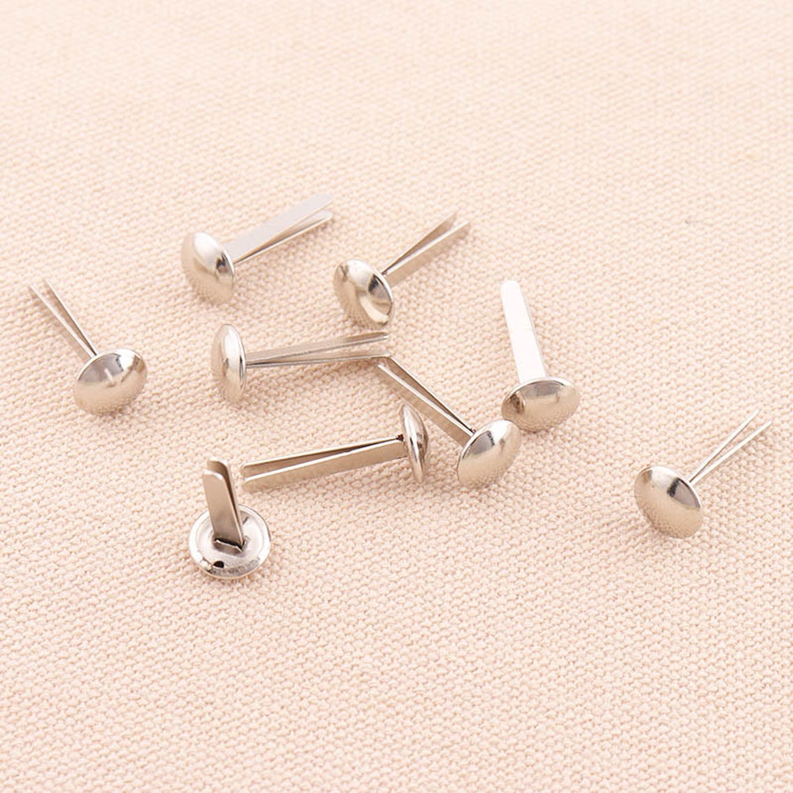 LQ Industrial 4-Pack 1/2 Purse Handbag Feet Nailhead Round Stud Solid Brass Screw Back Spike Metal Studs Rivet Leather Craft Diy~p123466978