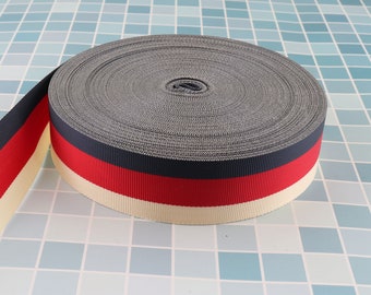 38mm raya delgada correa suave 1 1/2 "ancho correa de nylon para accesorios de costura de la prenda de la bolsa