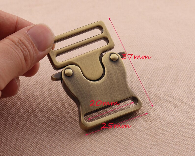 Metal Quick Side Slide Release Buckle Top Quality alloy 20mm Etsy