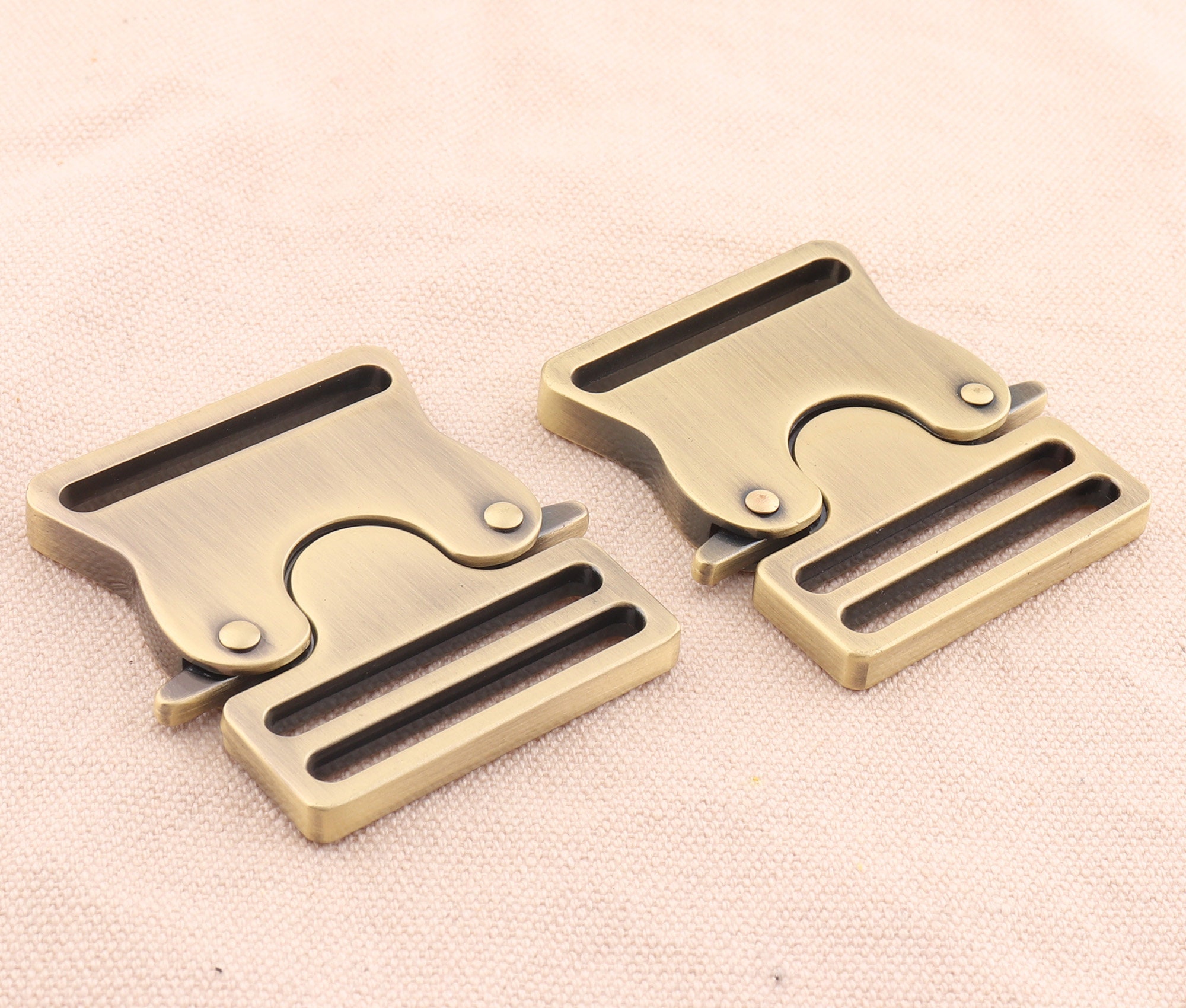 38mm Metal Quick Release Side BuckleBronze adjustable buckle Etsy