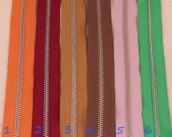 5 Yards Nylon Reißverschlüsse mehrfarbige Metall Zähne Reißverschluss 32mm Breite Kleidung Tasche Schuhe Gepäck Reißverschlüsse diy Nähen Zubehör