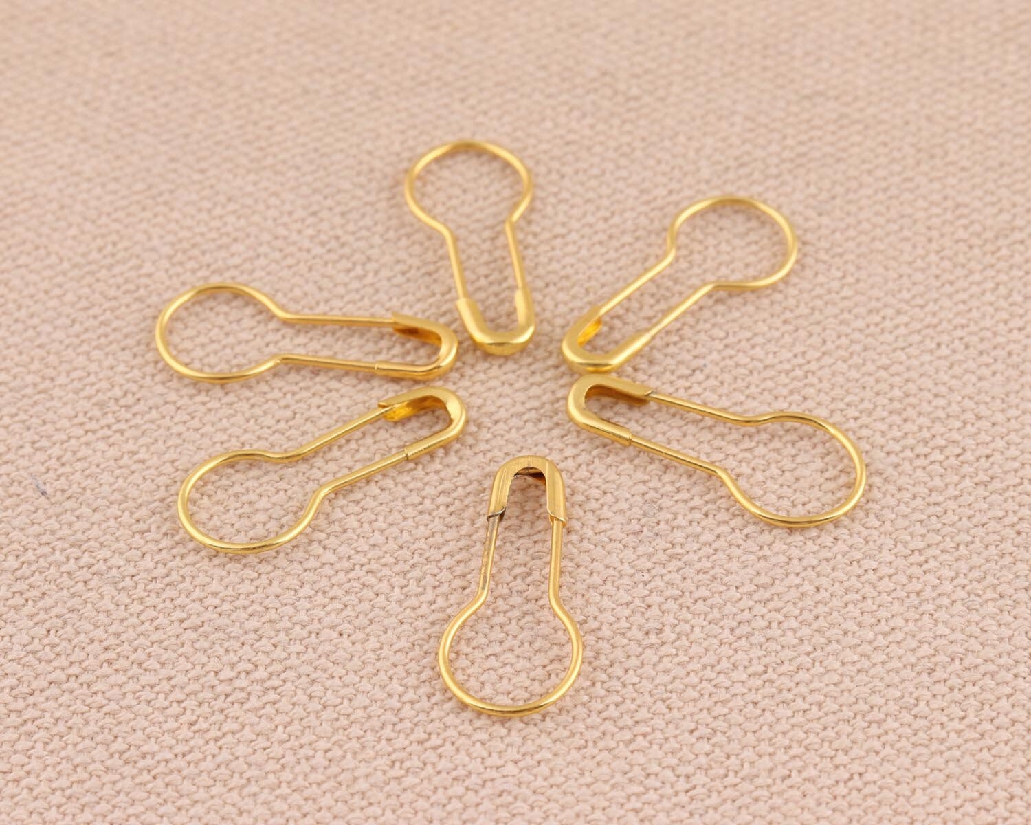 100/200/500pcs Bulb Safety Pins Metal Label Pins 219mm Shawl Etsy