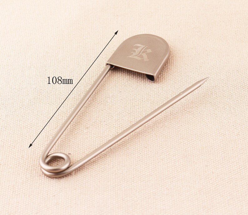 4pc 108mm Matte Silver Blanket Pin Laundry Pins Kilt Pin Large Etsy