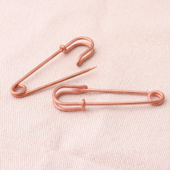 10pcs 60mm Gold Color Safety Pins DIY Brooches Jewelry Making Findings 60mm