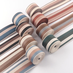 1.5 Inch Cotton Webbing Heavy Duty Bag handles webbing for tote bag Upholstery Webbing Dog Collar/Guitar Strap/Leash Accessories