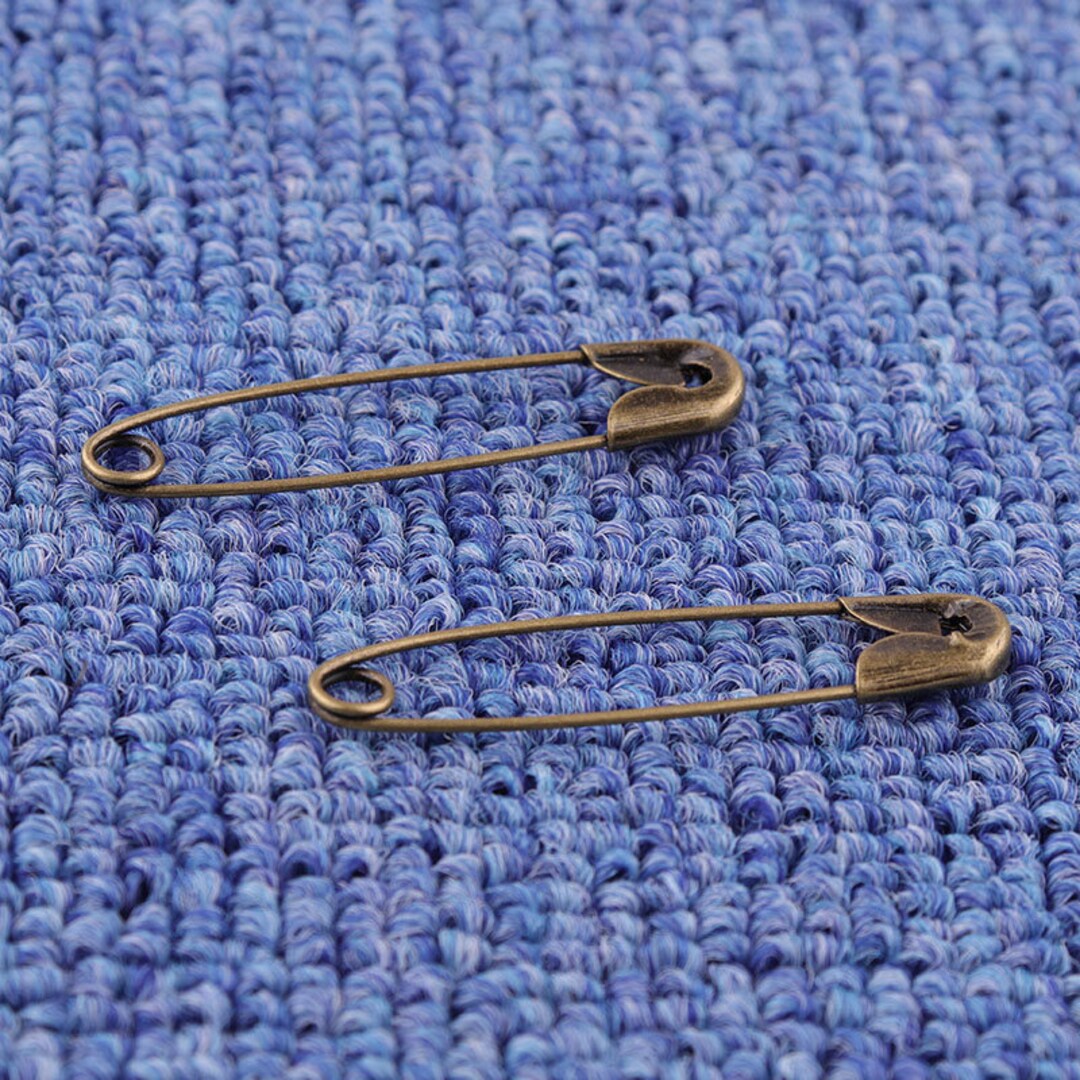 100pcs Safety Pins Bronze Color Safety Pins 366mm Garment Pins Clothing Pins Etsy