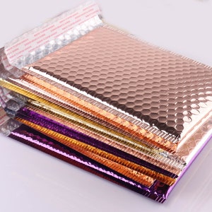 5/10/20PCS 180*230mm (7.2X9.2inch ) Colorful Waterproof Envelopes Poly Bubble Mailers PPadded Envelopes Bags Shipping Envelopes Bags 