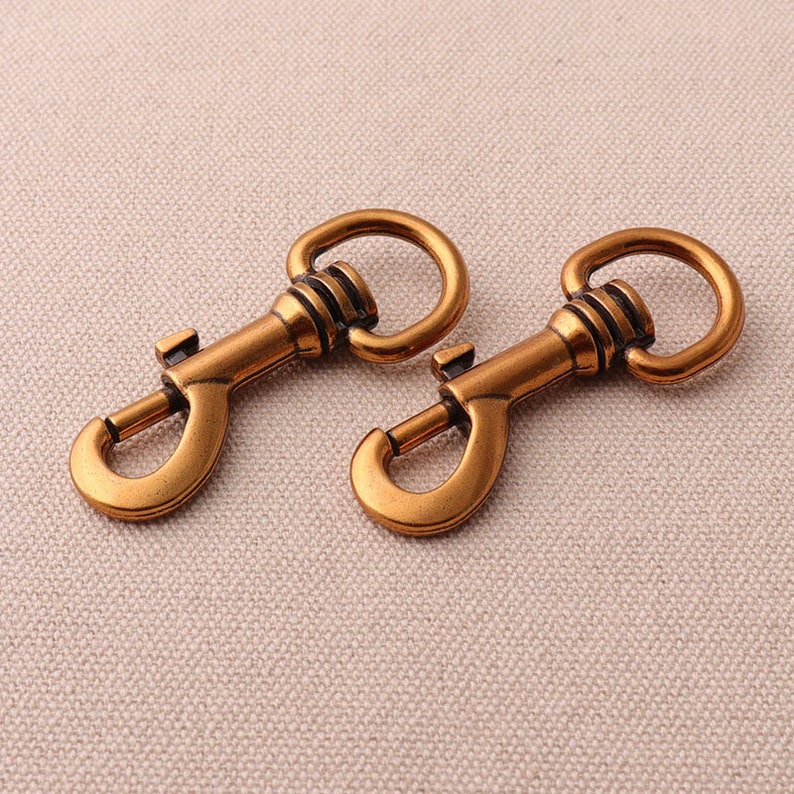 5pcs Swivel Snap Hook Copper Lobster Clasp 16mm Eye Hook 59mm Etsy
