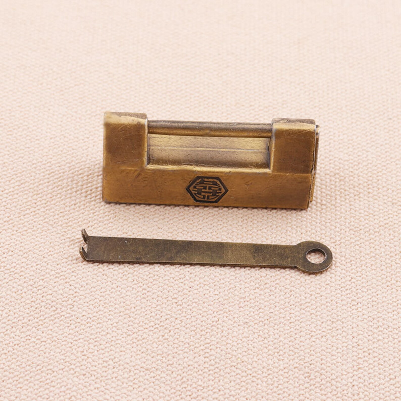 43209mm Wooden Box Lock Antique Brass Color Etsy